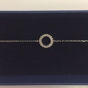 Swarovski crystal silver bracelet